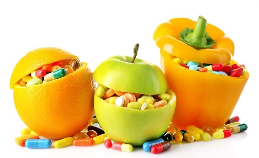 витамини за потенцију у поврћу и воћу